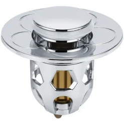 Dernière Tête De Lavabo Bouchon étanche Universel, Drain Plaqué Rebond Noyau, Lavabo, Piscine, Noyau En Cuivre, Push, Buse Bouchon étanche 2 Packs