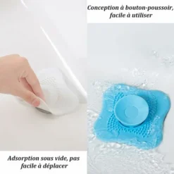 4 Bouchons Evier Cuisine,Bouchon Baignoire Universel En Silicone Bouchon De Filtre Accessoires Pour Cuisine Salle De Bain 8 4 Bouchons Evier Cuisine,Bouchon Baignoire Universel En Silicone Bouchon De Filtre Accessoires Pour Cuisine Salle De Bain -Promos Gout Cuisine Boutique 100344650 4