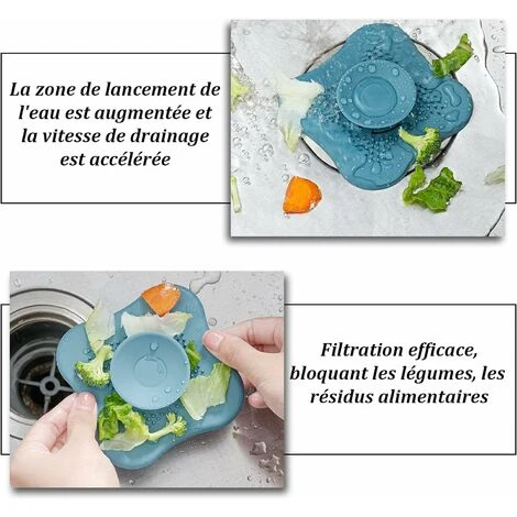 4 Bouchons Evier Cuisine,Bouchon Baignoire Universel En Silicone Bouchon De Filtre Accessoires Pour Cuisine Salle De Bain 5 4 Bouchons Evier Cuisine,Bouchon Baignoire Universel En Silicone Bouchon De Filtre Accessoires Pour Cuisine Salle De Bain – Image 5
