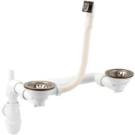 NICOLL Vidage 2 Cuves Ø90 Panier Manuel Gain De Place 1 NICOLL Vidage 2 Cuves Ø90 Panier Manuel Gain De Place