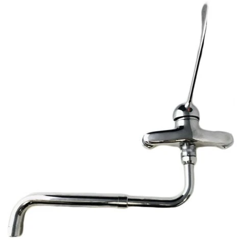 Mitigeur Robinet Mural Avec Bec Pivotant Et Extensible 4 Mitigeur Robinet Mural Avec Bec Pivotant Et Extensible – Image 4