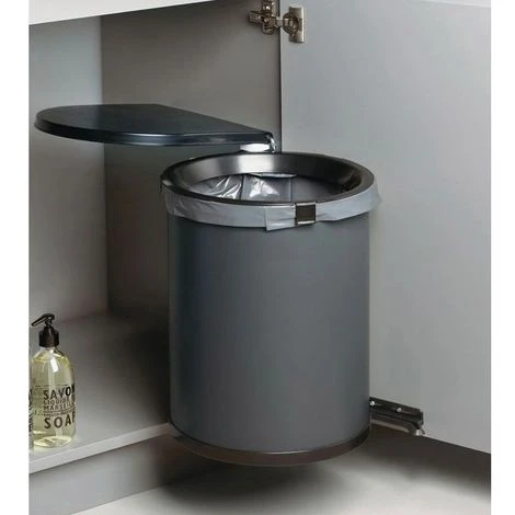 Wesco Poubelle De Porte Pivotante à Ouverture Automatique - 30 L - Amortisseur : Sans - Contenance : 30 L - Décor : Anthracite / Noir - Diamètre Intérieur : 340 Mm - Fixation : Droite / Gauche - Hauteur : 1 Wesco Poubelle De Porte Pivotante à Ouverture Automatique - 30 L - Amortisseur : Sans - Contenance : 30 L - Décor : Anthracite / Noir - Diamètre Intérieur : 340 Mm - Fixation : Droite / Gauche - Hauteur :