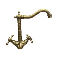 Mélangeur D'évier Déco Vieux Laiton -Promos Gout Cuisine Boutique 13751974 3