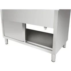 Meuble Sous Évier En Inox De Qualité Hauteur Réglable Rebord Arrière 2 Portes 7 Meuble Sous Évier En Inox De Qualité Hauteur Réglable Rebord Arrière 2 Portes -Promos Gout Cuisine Boutique 13814080 3