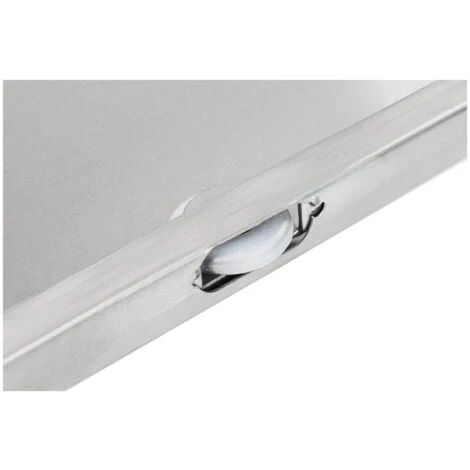 Meuble Sous Évier En Inox De Qualité Hauteur Réglable Rebord Arrière 2 Portes 4 Meuble Sous Évier En Inox De Qualité Hauteur Réglable Rebord Arrière 2 Portes – Image 4