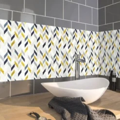 Crédence Adhésive Scandinave Calcite - 200 X 40