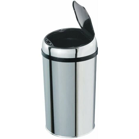 Poubelle De Cuisine Automatique 12L ARTIC En Acier Inox Avec Seau 2 Poubelle De Cuisine Automatique 12L ARTIC En Acier Inox Avec Seau â Image 2