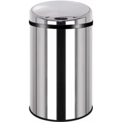 Poubelle Automatique ARTIC Argent Acier Inoxydable 30 L