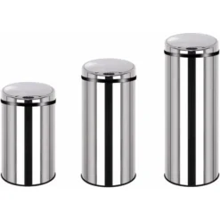 Poubelle Automatique ARTIC Argent Acier Inoxydable 30 L -Promos Gout Cuisine Boutique 16073814 3
