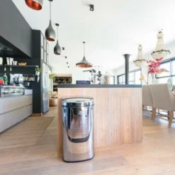 Poubelle De Cuisine Automatique 58L MAJESTIC Grande Capacité En Acier INOX Avec Cerclage 7 Poubelle De Cuisine Automatique 58L MAJESTIC Grande Capacité En Acier INOX Avec Cerclage -Promos Gout Cuisine Boutique 16073820 3