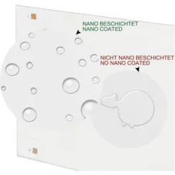 Mucola Trempé Transparent Cuisine Mur Arrière Rétroviseur Carrelage Miroir De Protection Murale Tuile De Cuisine Verre Transparent - 90x40CM -Promos Gout Cuisine Boutique 16434886 5