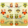 WENKO Protection Plaque De Cuisson, Protection Plaque Induction En Verre Trempé Chouette, Lot De 2, 30 X 52 Cm
