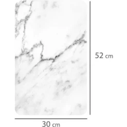 WENKO Protection Plaque De Cuisson, Couvre Plaque De Cuisson En Verre Marbre, Lot De 2, Verre Trempé, 30x52 Cm, Multicolore 9 WENKO Protection Plaque De Cuisson, Couvre Plaque De Cuisson En Verre Marbre, Lot De 2, Verre Trempé, 30x52 Cm, Multicolore -Promos Gout Cuisine Boutique 16527830 5