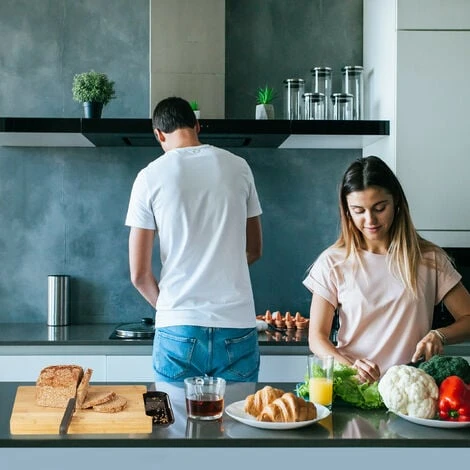 Relaxdays Planche à Découper Bambou, Bac Récupérateur, Tiroir Plastique, Cuisine Moderne, 3,5 X 38 X 26 Cm, Nature 3 Relaxdays Planche à Découper Bambou, Bac Récupérateur, Tiroir Plastique, Cuisine Moderne, 3,5 X 38 X 26 Cm, Nature – Image 3