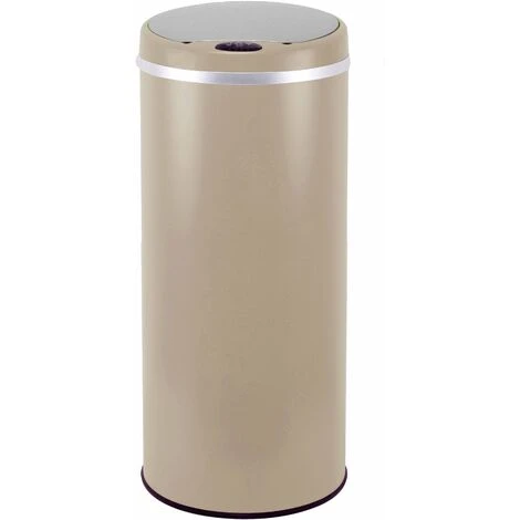 Poubelle De Cuisine Automatique SOHO Taupe Acier Inoxydable 42 L 1 Poubelle De Cuisine Automatique SOHO Taupe Acier Inoxydable 42 L