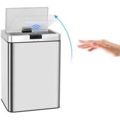 Poubelle De Cuisine Automatique DAYTONA Argent Acier Inoxydable 60 L 8 Poubelle De Cuisine Automatique DAYTONA Argent Acier Inoxydable 60 L -Promos Gout Cuisine Boutique 17081430 4