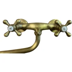 Robinet Mélangeur Cuisine Mural Bronze, Vieux Laiton, Ancienne 9 Robinet Mélangeur Cuisine Mural Bronze, Vieux Laiton, Ancienne -Promos Gout Cuisine Boutique 17180747 5