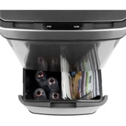 Poubelle De Cuisine Automatique Tri Sélectif Double Compartiment 75l NARVIK En Acier Inox Recyclage Grande Capacité Et Poubelle De Table 3l 8 Poubelle De Cuisine Automatique Tri Sélectif Double Compartiment 75l NARVIK En Acier Inox Recyclage Grande Capacité Et Poubelle De Table 3l -Promos Gout Cuisine Boutique 17181540 4