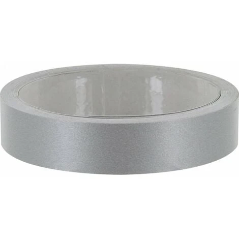 Chant Mélaminé Auto-adhésif 19 Mm X 5 M Aluminium 1 Chant Mélaminé Auto-adhésif 19 Mm X 5 M Aluminium