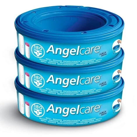 Angelcare Pack De 3 Recharges Pour Poubelle à Couches 2 Angelcare Pack De 3 Recharges Pour Poubelle à Couches – Image 2