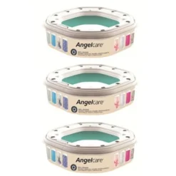 Recharges Poubelle Dress Up Ocotogonales Angelcare Lot De 3