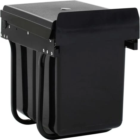 Poubelle Amovible De Cuisine Fermeture En Douceur 20 L VidaXL 2 Poubelle Amovible De Cuisine Fermeture En Douceur 20 L VidaXL – Image 2