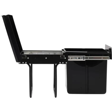 Poubelle Amovible De Cuisine Fermeture En Douceur 20 L VidaXL 5 Poubelle Amovible De Cuisine Fermeture En Douceur 20 L VidaXL – Image 5