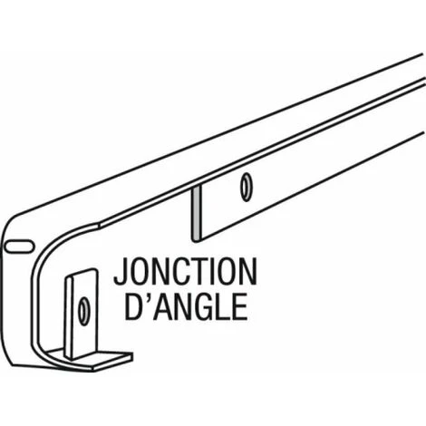 Profil Alu Jonction D'angle Pour Plan épaisseur 38mm Rayon 9-11mm Longueur 670mm 3 Profil Alu Jonction D'angle Pour Plan épaisseur 38mm Rayon 9-11mm Longueur 670mm – Image 3