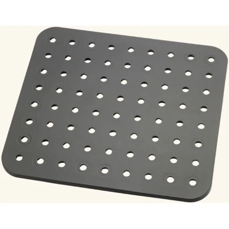 Fond D'évier WENKO KRISTALL En Plastique Noir 1 Fond D'évier WENKO KRISTALL En Plastique Noir