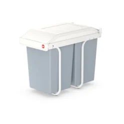 Poubelle Sous Evier 2x15L.