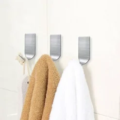 LITZEE Crochets Forts Crochet Mural Crochets Muraux En Acier Inoxydable Imperméable à L'eau Pour La Robe Robe Serviette Porte-clés Sacs De Noël Lumières-Accueil Cuisine Salle 8-Pack 9 LITZEE Crochets Forts Crochet Mural Crochets Muraux En Acier Inoxydable Imperméable à L'eau Pour La Robe Robe Serviette Porte-clés Sacs De Noël Lumières-Accueil Cuisine Salle 8-Pack -Promos Gout Cuisine Boutique 26461697 5