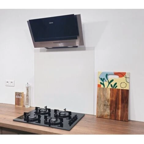 Crédence Alu Blanc Sécurité RAL 9003 H 60 Cm X L 60 Cm De 1,5 Mm 2 Crédence Alu Blanc Sécurité RAL 9003 H 60 Cm X L 60 Cm De 1,5 Mm – Image 2