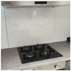 Crédence Alu Blanc Sécurité RAL 9003 H 60 Cm X L 60 Cm De 1,5 Mm 5 Crédence Alu Blanc Sécurité RAL 9003 H 60 Cm X L 60 Cm De 1,5 Mm -Promos Gout Cuisine Boutique 27617450 3