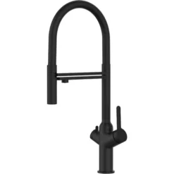 Robinet De Cuisine Mitigeur 3 Voies Noir Mat Bec Noir Orientable Et Douchette 2 Jets Detachable BOD VIZIO 7 Robinet De Cuisine Mitigeur 3 Voies Noir Mat Bec Noir Orientable Et Douchette 2 Jets Detachable BOD VIZIO -Promos Gout Cuisine Boutique 28288091 3