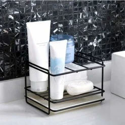 Porte éponges Cuisine Rangement D'évier Support D'éponge En Le Fer Panier Porte-ustensiles Chiffon De Nettoyage Et Pinceaux Support Pour Liquide Vaisselle Range-savon 8 Porte éponges Cuisine Rangement D'évier Support D'éponge En Le Fer Panier Porte-ustensiles Chiffon De Nettoyage Et Pinceaux Support Pour Liquide Vaisselle Range-savon -Promos Gout Cuisine Boutique 28491917 4