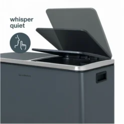 Les Collectors N°906 Poubelle De Tri à Pédale 60L Gris Mat Edition 8 Les Collectors N°906 Poubelle De Tri à Pédale 60L Gris Mat Edition -Promos Gout Cuisine Boutique 28829397 4