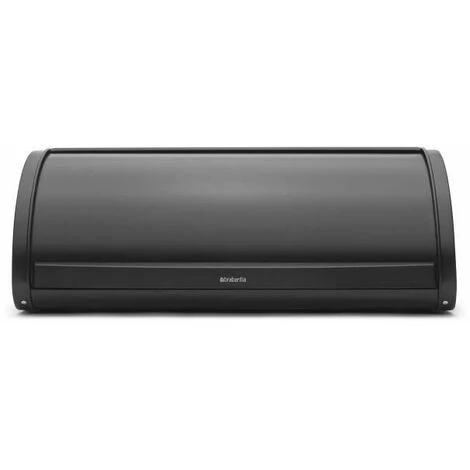 Brabantia 333460 Boîte à Pain Couvercle Coulissant Noir Satiné 2 Brabantia 333460 Boîte à Pain Couvercle Coulissant Noir Satiné – Image 2