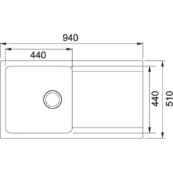 Franke Orion - OID 611 évier De Cuisine à Encastrer Tectonite® Blanc Artic 5 Franke Orion - OID 611 évier De Cuisine à Encastrer Tectonite® Blanc Artic -Promos Gout Cuisine Boutique 29873836 3