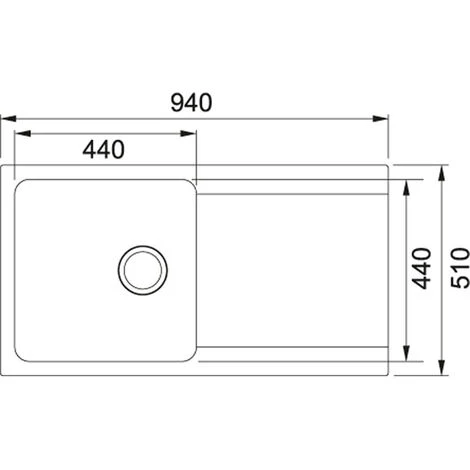 Franke Orion - OID 611 évier De Cuisine à Encastrer Tectonite® Carbone (114.0288.543) 2 Franke Orion - OID 611 évier De Cuisine à Encastrer Tectonite® Carbone (114.0288.543) – Image 2
