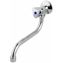 Robinet Mural Orientable 1/2’’ Laiton Chromé