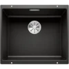 Blanco Evier Subline 500-U En Silgranit PuraDur Sous-plan 53x46cm, Noir (525995)
