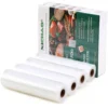 4 Rouleaux Sac Sous Vide Gaufré 20500CM Stockage Alimentaire Sans BPA