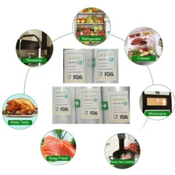 5 Rouleaux Sac Sous Vide Gaufré 12/15/17/20/22500CM Stockage Alimentaire 7 5 Rouleaux Sac Sous Vide Gaufré 12/15/17/20/22500CM Stockage Alimentaire -Promos Gout Cuisine Boutique 32702982 3