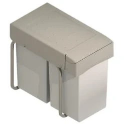 Poubelle Cuisine Extraction Manuelle Avec 2 Conteneurs 14 L - Talla