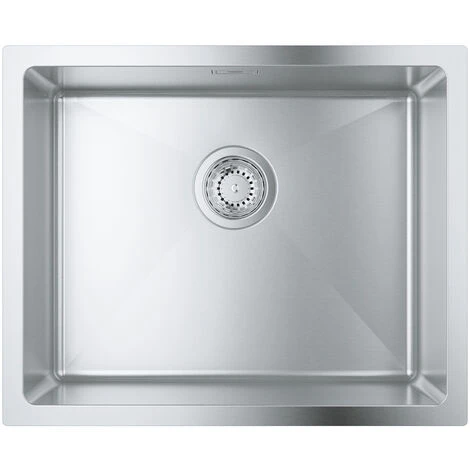 Grohe K700 Evier Sous-plan 540 X 440mm + Siphon, Bonde Et Vidage Inclus, Acier Inoxydable (31574SD1) 2 Grohe K700 Evier Sous-plan 540 X 440mm + Siphon, Bonde Et Vidage Inclus, Acier Inoxydable (31574SD1) – Image 2