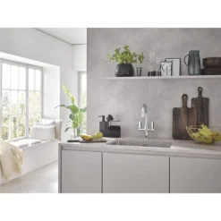 Grohe K700 Evier Sous-plan 540 X 440mm + Siphon, Bonde Et Vidage Inclus, Acier Inoxydable (31574SD1) 8 Grohe K700 Evier Sous-plan 540 X 440mm + Siphon, Bonde Et Vidage Inclus, Acier Inoxydable (31574SD1) -Promos Gout Cuisine Boutique 33713616 4