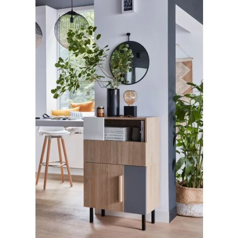 HETTICH Pied Meuble Carré HETTICH Fixe Acier époxy Noir 3 HETTICH Pied Meuble Carré HETTICH Fixe Acier époxy Noir – Image 3