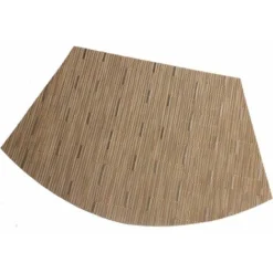 Kueatily Lot De 7 Set De Table En Forme De Coin 1 Rond Central En Vinyle Lavable Résistant à La Chaleur Tapis De Table(Tan Bambou) 9 Kueatily Lot De 7 Set De Table En Forme De Coin 1 Rond Central En Vinyle Lavable Résistant à La Chaleur Tapis De Table(Tan Bambou) -Promos Gout Cuisine Boutique 36015374 5