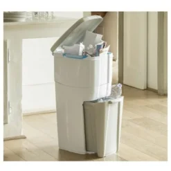 Poubelle Collecte Sélective - 38,5 L - Blanc - Livraison Gratuite 5 Poubelle Collecte Sélective - 38,5 L - Blanc - Livraison Gratuite -Promos Gout Cuisine Boutique 36423992 3