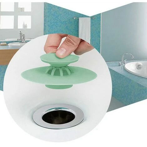 Lot De 5 Bouchons De Vidange En Silicone Pour Baignoire, évier 2 Lot De 5 Bouchons De Vidange En Silicone Pour Baignoire, évier – Image 2